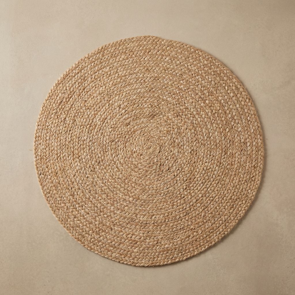 Jute Premium Jute Round Rug For Home Decor