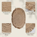 Jute Premium Jute Table Mat For Home Decor