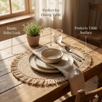 Jute Premium Jute Table Mat For Home Decor