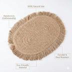 Jute Premium Jute Table Mat For Home Decor
