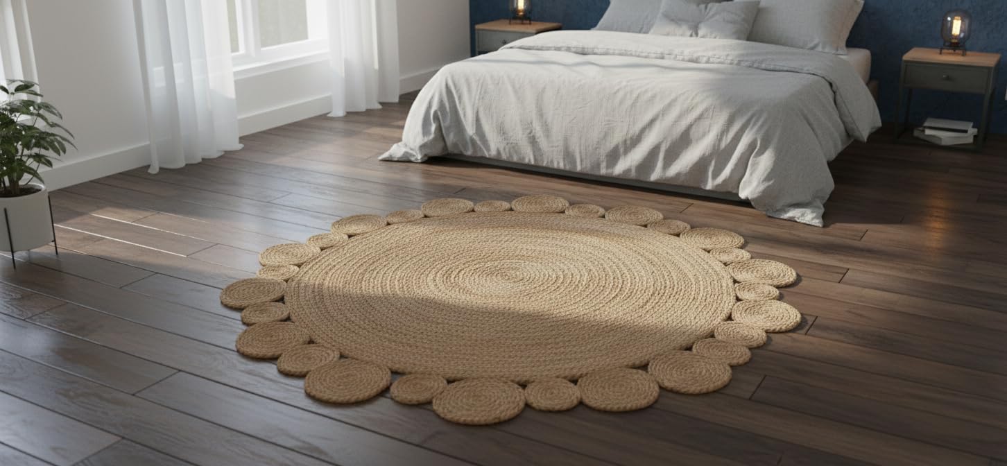 Jute Premium Jute Floor Mat For Home Decor