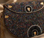 Celestial Sparkle Jute Clutch