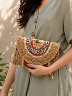 Desert Treasure Jute Pursce