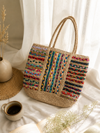 Prism Handcrafted Woven Tote