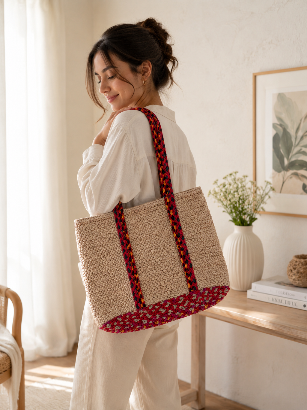 Handcrafted Beach & Shopping Tote