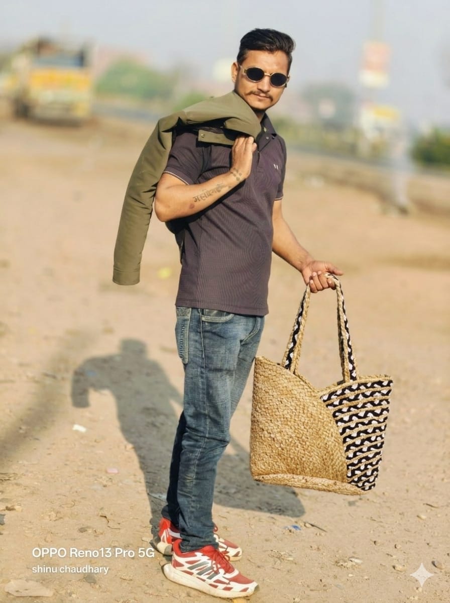 Gold Jute Black & White Cotton Premium Bags For Daily Use And Gift