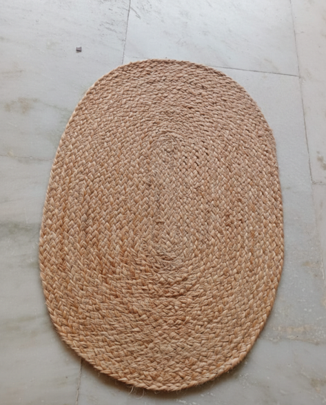 Jute Premium Jute Braided Mat For Home Decor