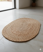 Jute Premium Jute Braided Mat For Home Decor