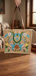 Cotton And Glass Bead Handicrafted Premium Bags