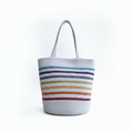Handcrafted Cotton Rope Tote Bag | Natural Boho Shopping Bag