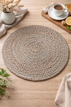 Jute Premium Jute Braided Table Mat For Home Decor