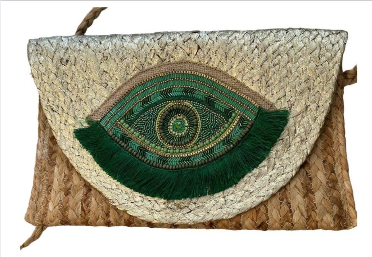 Mystic Eye Jute Purse