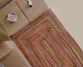 Colorful Handcrafted Jute Rug