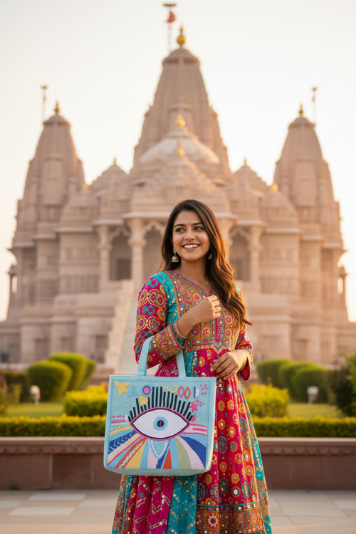 Akshardham - Evil Eye Bag