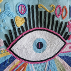 Evil Eye Bag Close-up