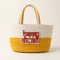 Red bag ki standing close-up image