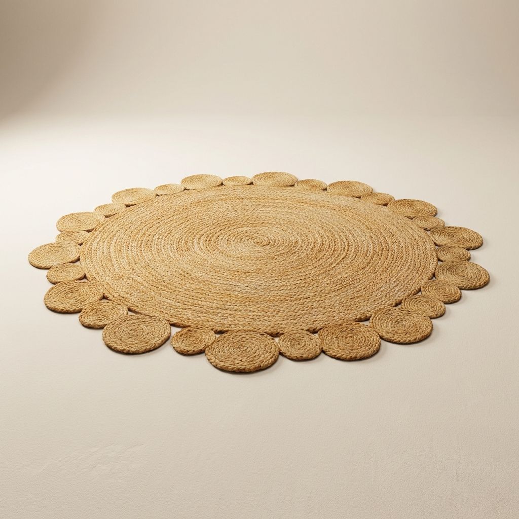 Jute Premium Jute Floor Mat For Home Decor